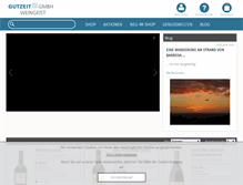 Tablet Screenshot of gutzeit-weingeist.de